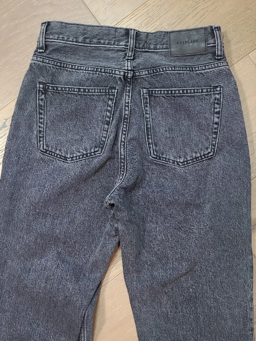 Everlane Jeans Women's sz 26R 90's Cheeky Jean High Rise Black Denim Jeans